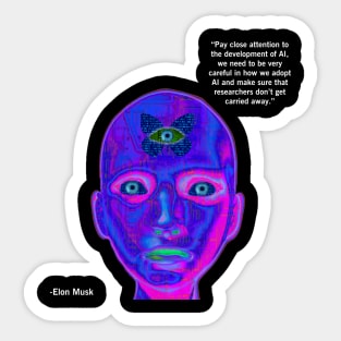 Musk Quote Sticker